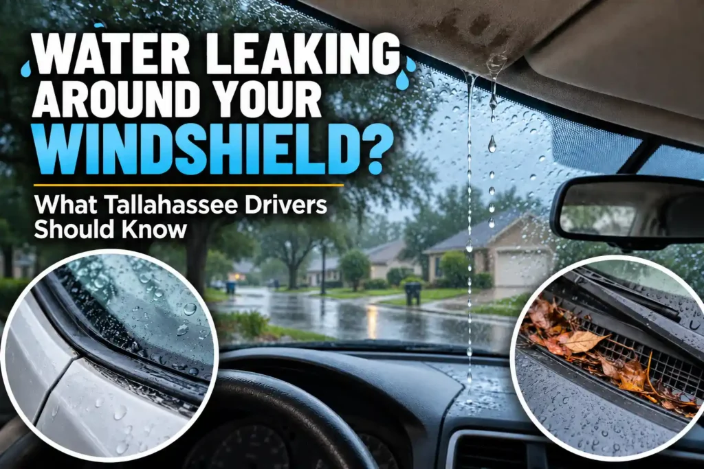 Tallahassee Windshield Leaking
